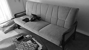 2-er couch300x161 zweier couch als bild in schwarz weiss